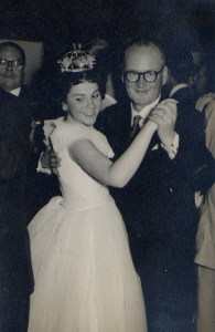 Marta y el Alcalde Vicente Montecino