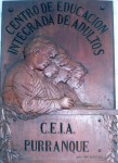 Placa relieve de C.E.I.A . Purranque